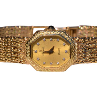 SOLD - The Concord Elegance: Yellow Gold and Diamond Concord Watch