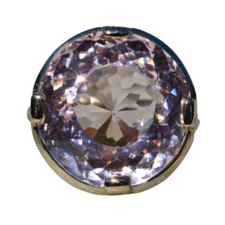 SOLD:The Rosie: Antique Filigree Ring set with 21.38 Carat Pink Sapphire