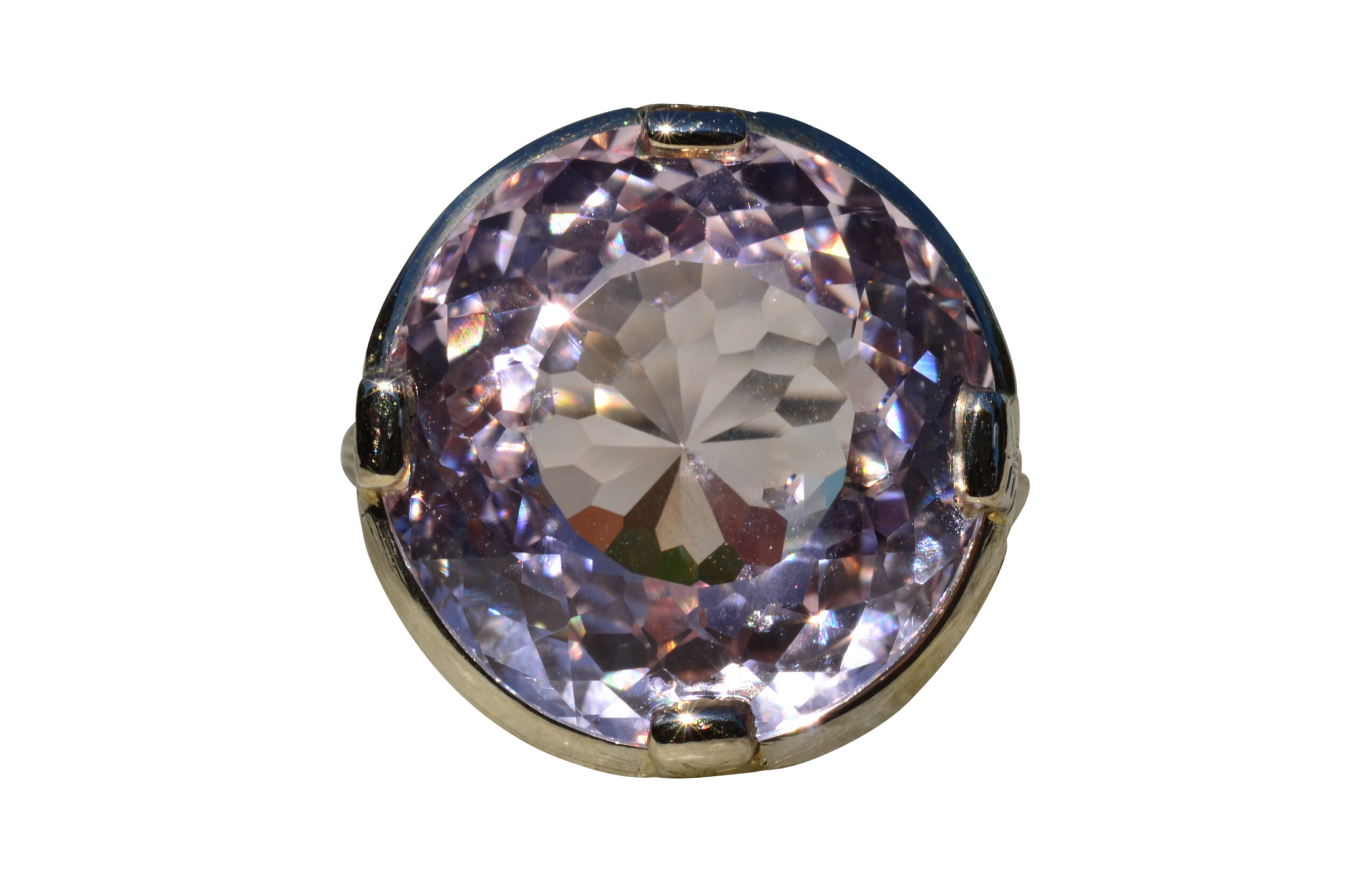 SOLD:The Rosie: Antique Filigree Ring set with 21.38 Carat Pink Sapphire