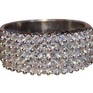 SOLD - The Ireland: Diamond Cigar Ring
