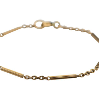 SOLD - The Dysart:  Ladies 14K Rose Gold Antique Bracelet