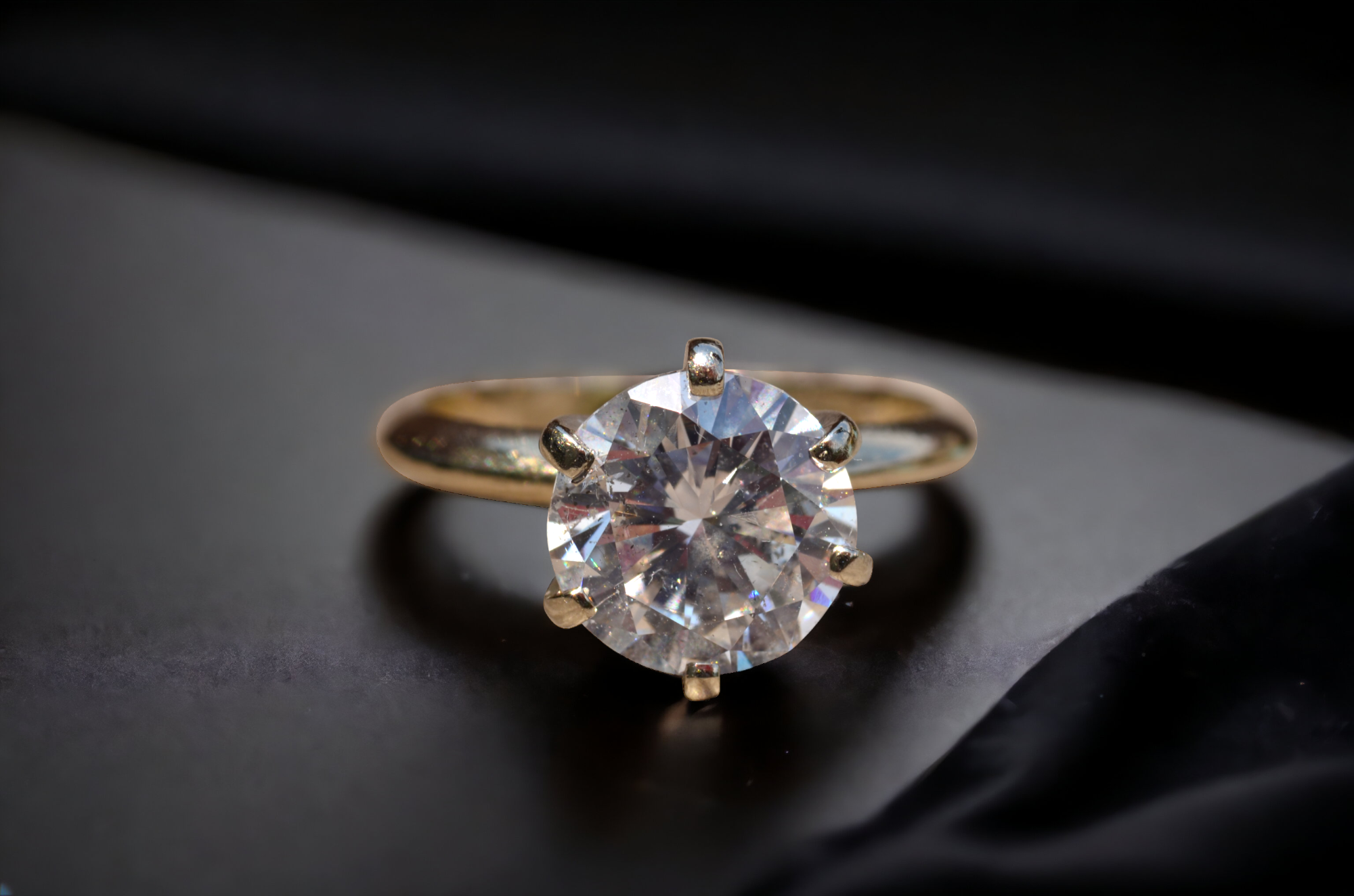 SOLD - The Steadfast: 2.50 Carat Round Brilliant Cut Solitaire Engagement Ring - Image 10