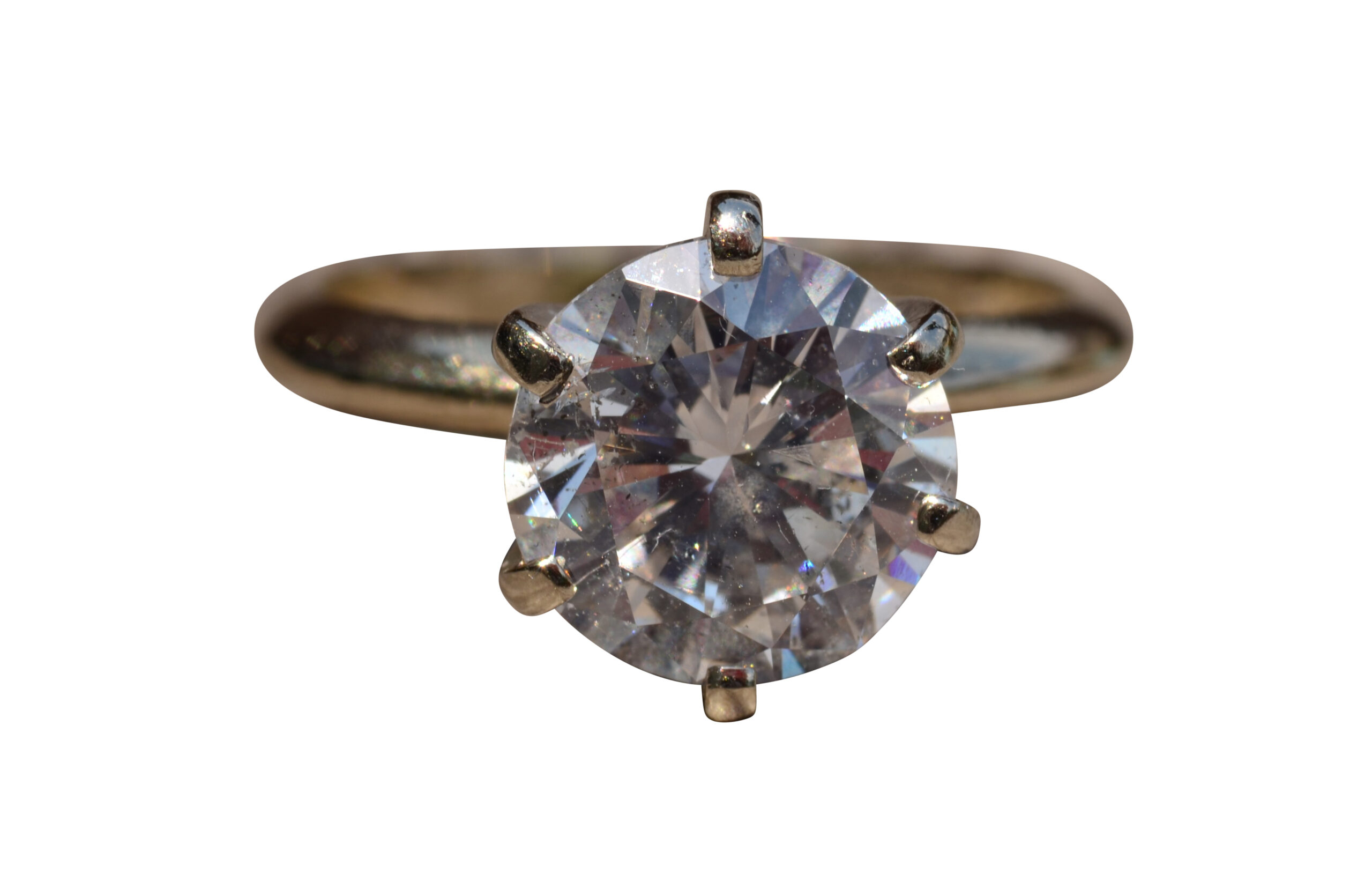 SOLD - The Steadfast: 2.50 Carat Round Brilliant Cut Solitaire Engagement Ring