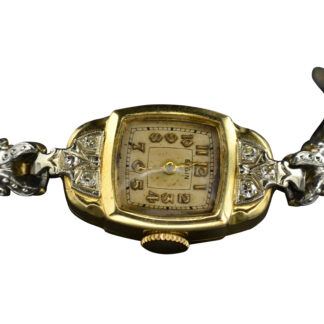 SOLD - The Vogel:  Vintage Ladies Lord Elgin Wristwatch in 14 Karat Gold