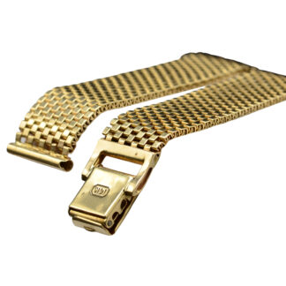 SOLD - 14 Karat Yellow Gold Watch Straps