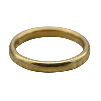 SOLD - Ladies Antique 18K Yellow Gold Wedding Band