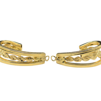 SOLD - Ladies 14K Yellow Gold Earring Jackets