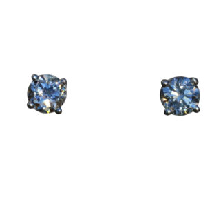 Ladies 14K White Gold 0.33 CTW Diamond Stud Earrings
