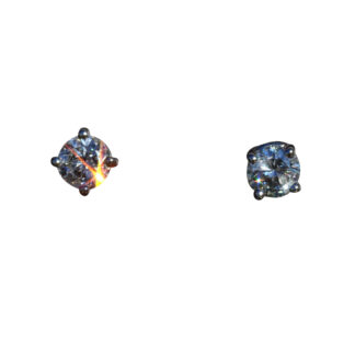 Ladies 14K White Gold 0.31 CTW Diamond Stud Earrings