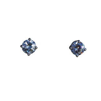 Ladies 14K White Gold 0.31 CTW Diamond Stud Earrings