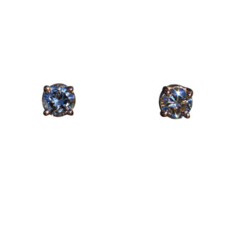 Ladies 14K Rose Gold 0.28 CTW Diamond Stud Earrings