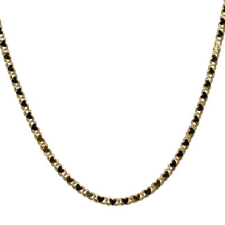 SOLD - Ladies 14K Beverly Hills Gold 28 Inch Heart Chain