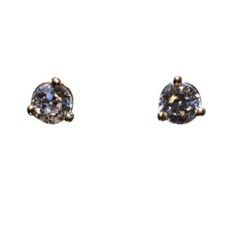 SOLD - The Valley Home: Old European Cut Diamond Martini Studs