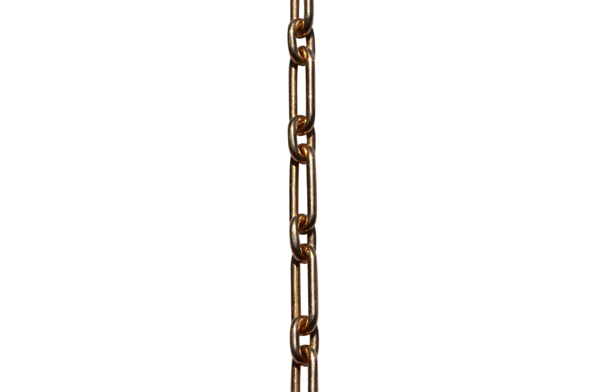 SOLD - The Elberta: Antique Rose Gold Specialty Paperclip Bracelet