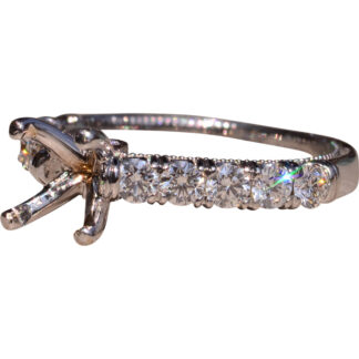 Verragio Mounting with Natural Diamonds