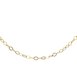 SOLD - Ladies 32" Delicate Cable Style Chain in 14K Gold