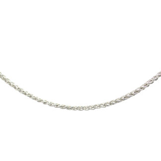 Ladies 14K White Gold 18" Specialty Chain