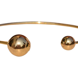 SOLD - The Mitchell Dunes Lane: Yellow Gold Modern Bangle