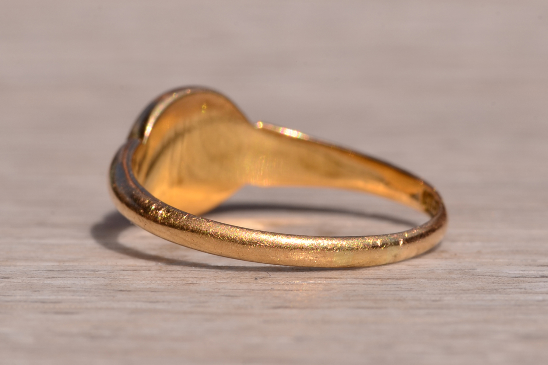 SOLD - The Tanami: Ladies English Made "MRS" Wax Seal Ring - Image 4