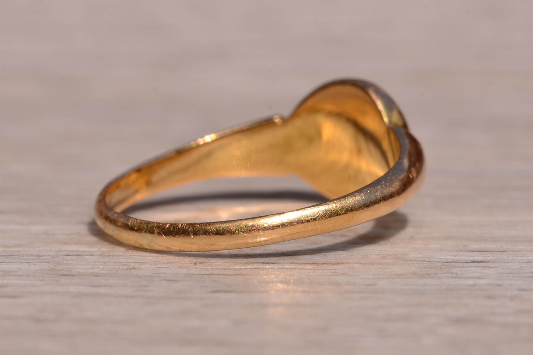SOLD - The Tanami: Ladies English Made "MRS" Wax Seal Ring - Image 5