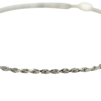 The Madrona:  Ladies 14K Gold 8 Inch Thin Rope Bracelet