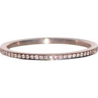 The Elowen: Designer Signed White Gold and Natural Diamonds Band