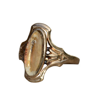 Ladies Antique 14K Rose Gold Mounting