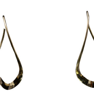 The Costa Mesa: Yellow Gold Twist Earrings