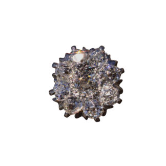 SOLD - The Tack:  Antique Old Mine Cut Diamond Tie Tack Pin