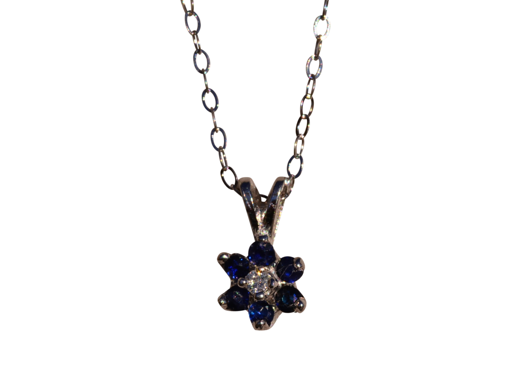 The Kharkiv: Vintage Sapphire and Diamond Necklace
