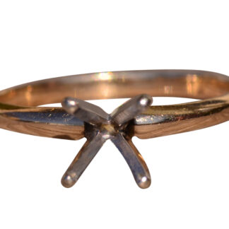 Yellow Gold Solitaire Mounting