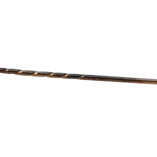 SOLD - The San Bruno:   Antique Natural Pearl Stickpin with Rose Cut Diamonds