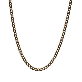 The Curb:  Curb Link Style Chain in Yellow Gold