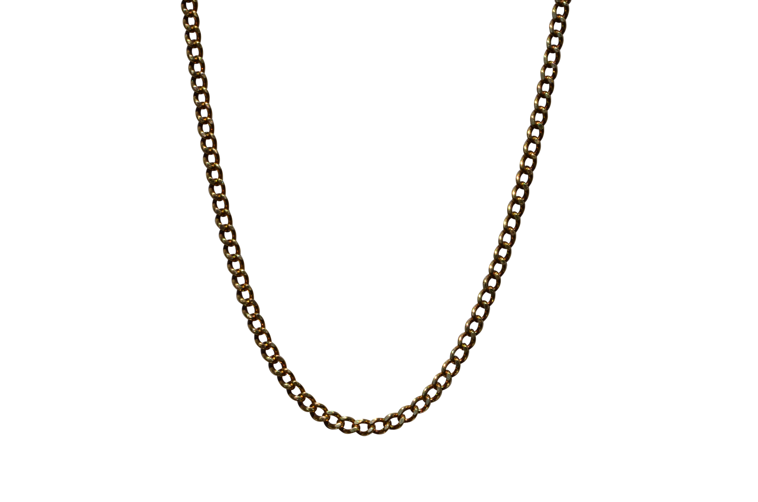 The Curb: Curb Link Style Chain in Yellow Gold