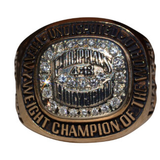 SOLD - The Holyfield:  Evander Holyfield Professional Boxer Championship Ring