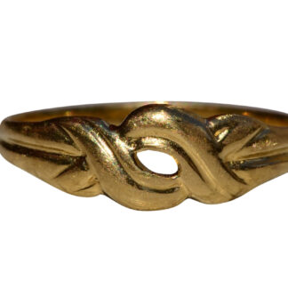 SOLD - The Venturi:  Ladies European Signed Ring in 18K Yellow Gold