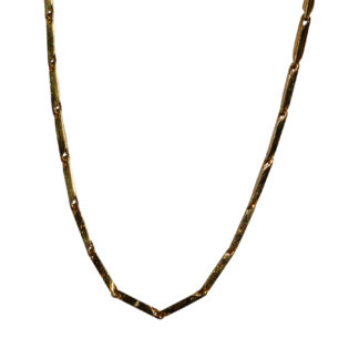 SOLD - The Coyame:  Ladies 18K Yellow Gold Specialty Chain