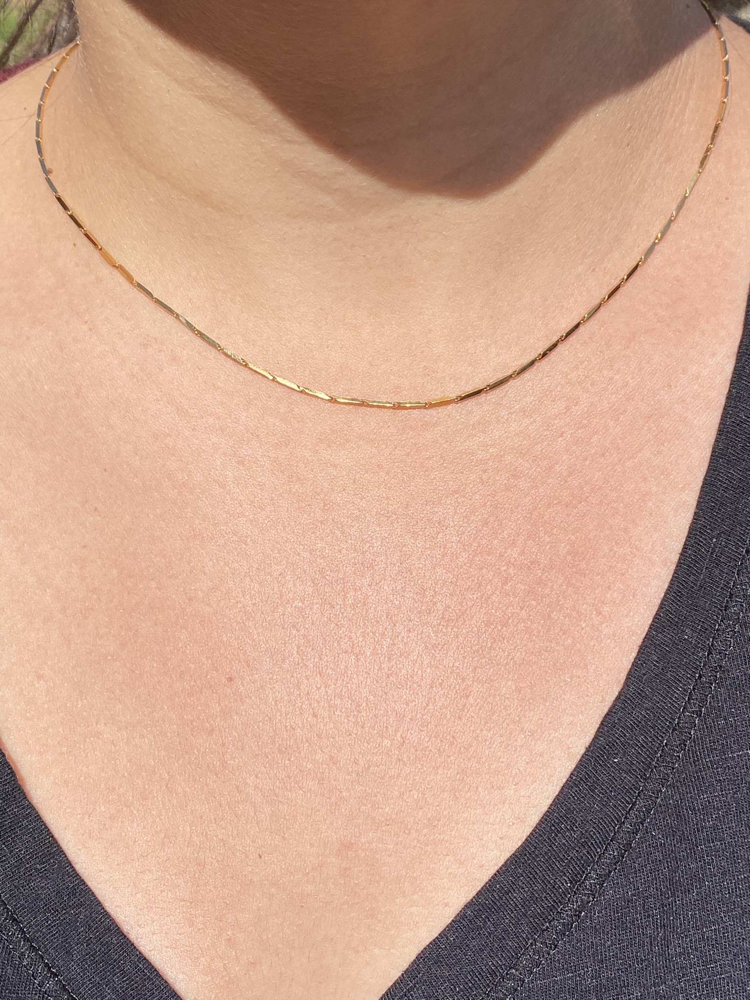 SOLD - The Coyame: Ladies 18K Yellow Gold Specialty Chain - Image 4