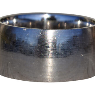 The Dunnigan:  Gentlemen's Javda Signed Wide Platinum Band