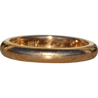 Ladies Antique 18K Yellow Gold Donut Band