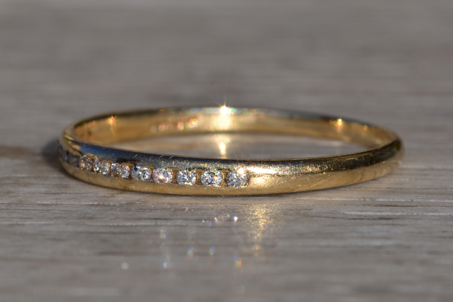 SOLD - The Cleone: Ladies 14K Diamond Band set with 0.16 CTW Diamonds - Image 3