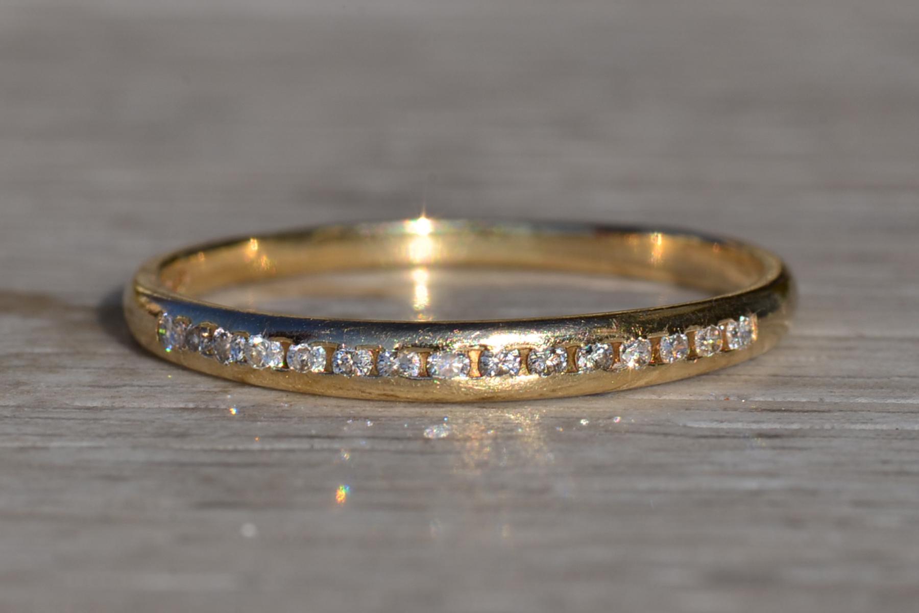 SOLD - The Cleone: Ladies 14K Diamond Band set with 0.16 CTW Diamonds - Image 7