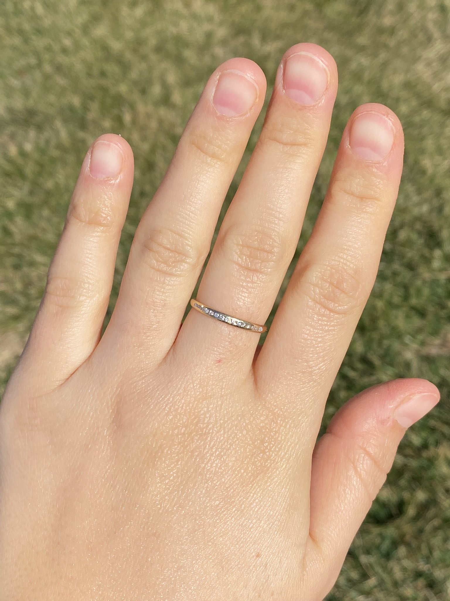 SOLD - The Cleone: Ladies 14K Diamond Band set with 0.16 CTW Diamonds - Image 8