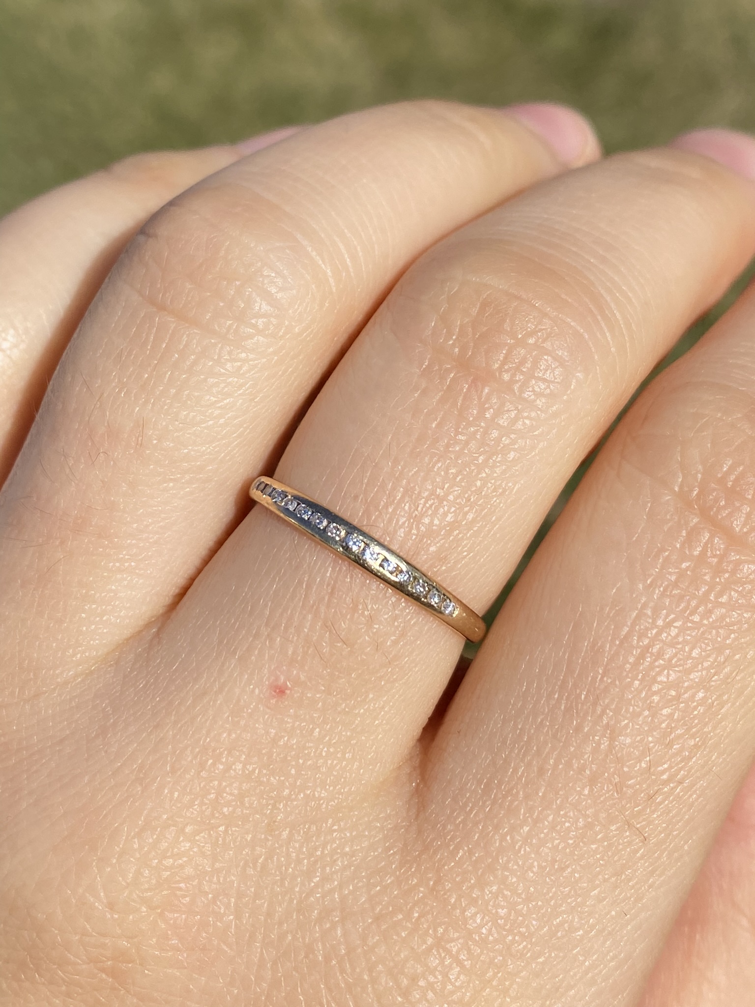 SOLD - The Cleone: Ladies 14K Diamond Band set with 0.16 CTW Diamonds - Image 9