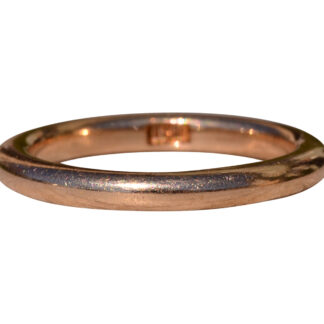 SOLD - The Cedar Bluff:  Antique Donut Band in Rose Gold