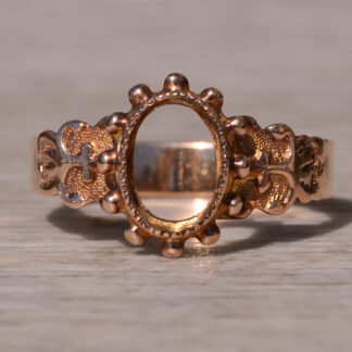 Antique Rose Gold Georgian Mounting