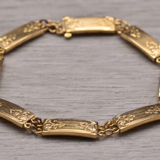The Wordly:  Wordly Assop and Bliss Signed Bracelet Circa 1913