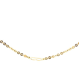 The Pacman: Vintage Yellow Gold Station Chain