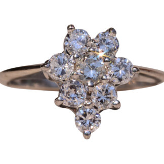 The Cedar Street: Vintage Diamond Shaped Diamond Ring
