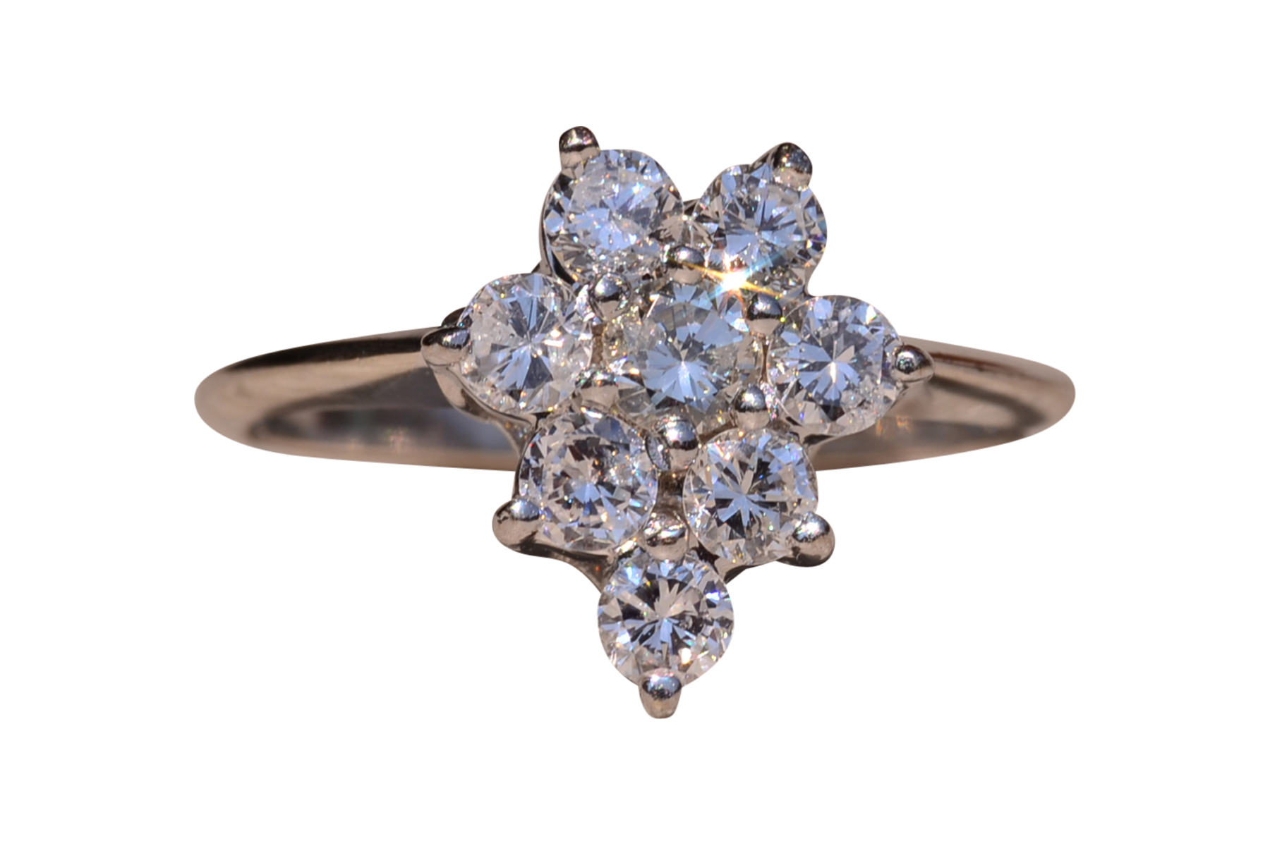 The Cedar Street: Vintage Diamond Shaped Diamond Ring